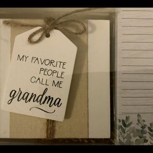 Sheffield Home “Grandma” Gift Set. NWT